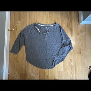 Urban outfitters long sleeve waffle top